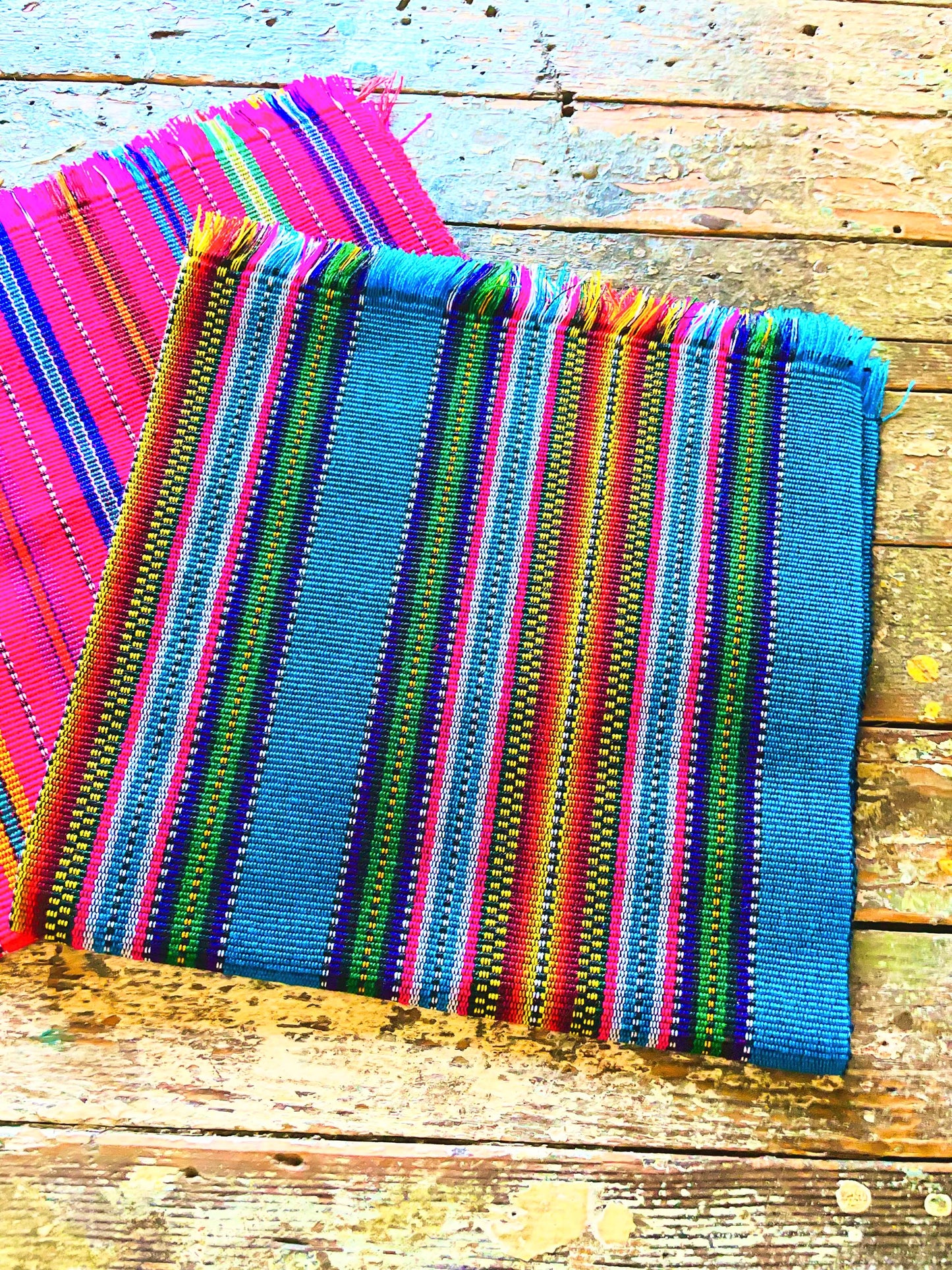 Tortilla warmer - Fuchsia / Sand / Bluemulti