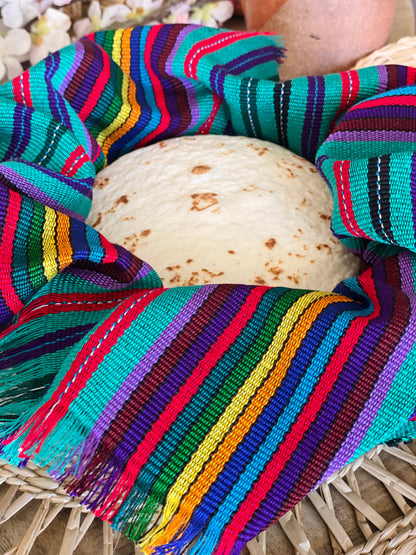 Handwoven tortilla wraps warmers