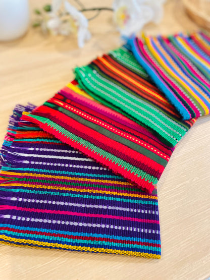 Handmade napkins - Lime/PurplemultiC/Redmulti/Ocean