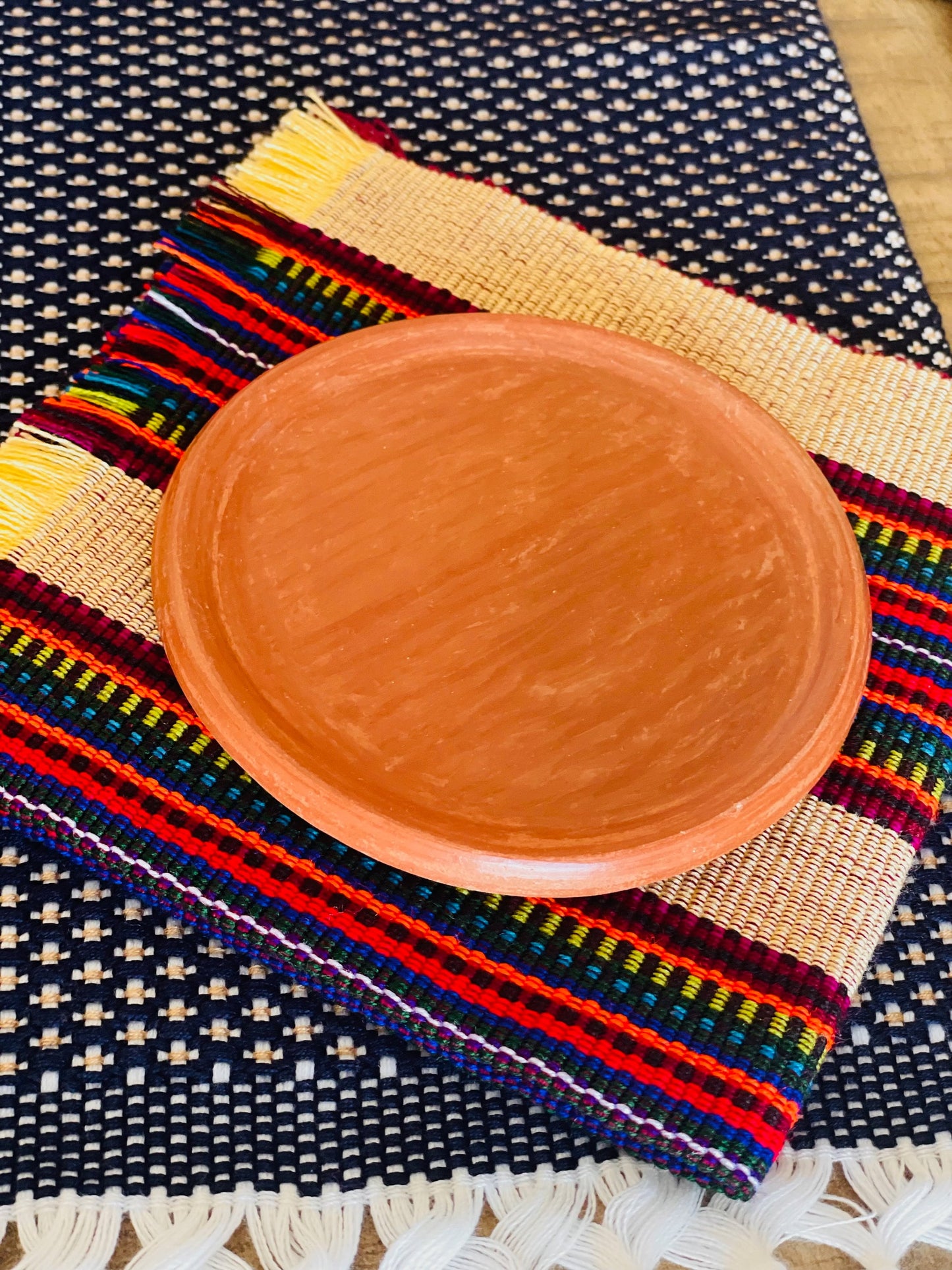 Handmade Clay Trinket Plate