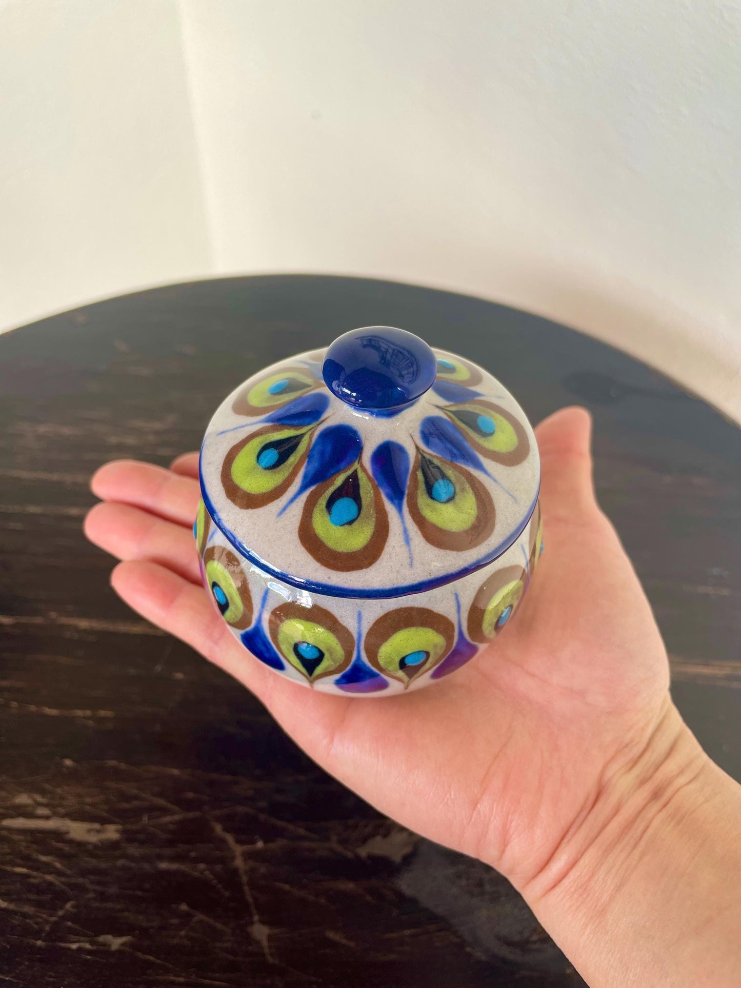 Mini Ceramic Jewelry Box