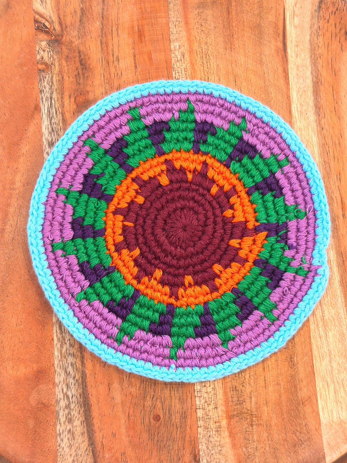 Boho Crochet Cup Coasters