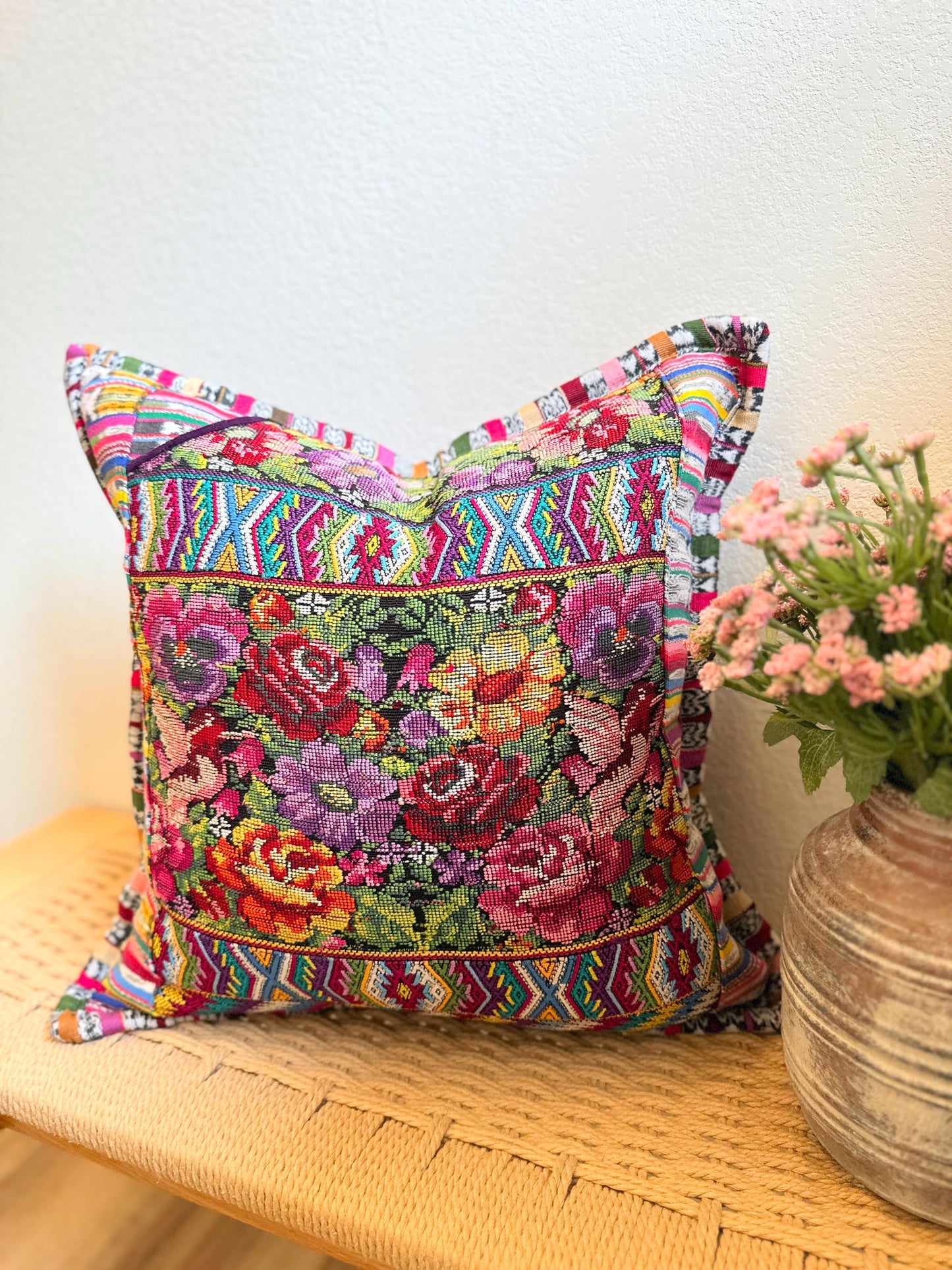 Pillow Cover From San Juan Comalapa