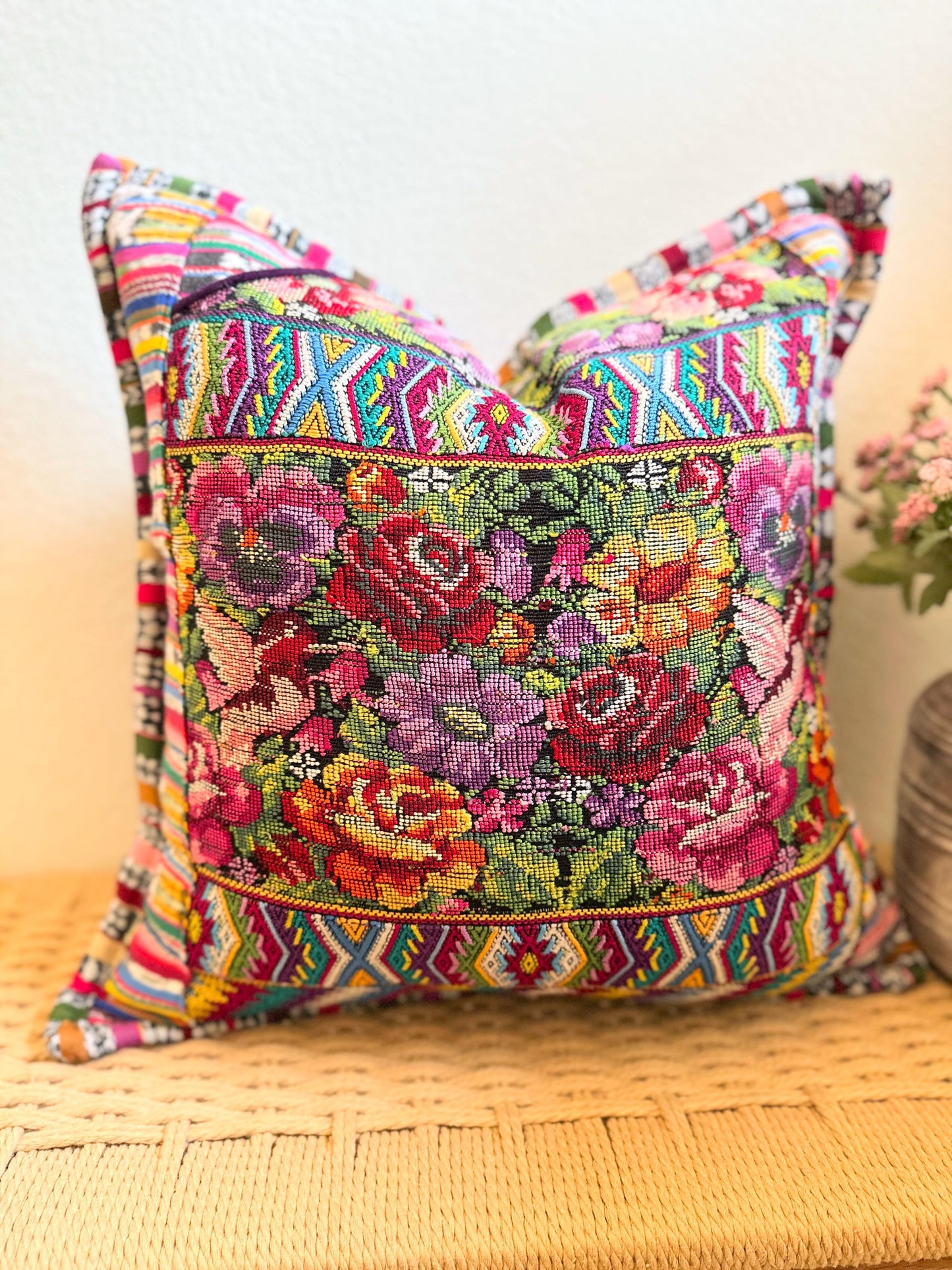 Pillow Cover From San Juan Comalapa