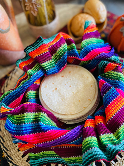 Handwoven tortilla wraps