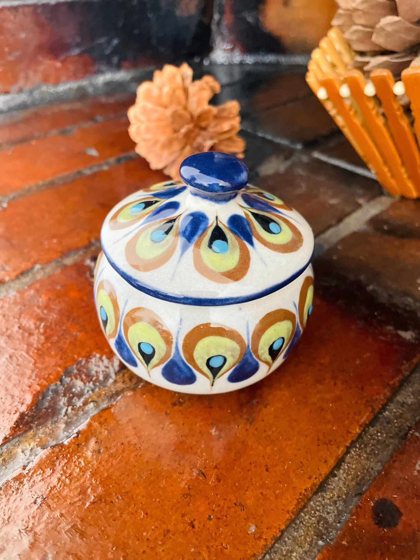 Mini Ceramic Jewelry Box