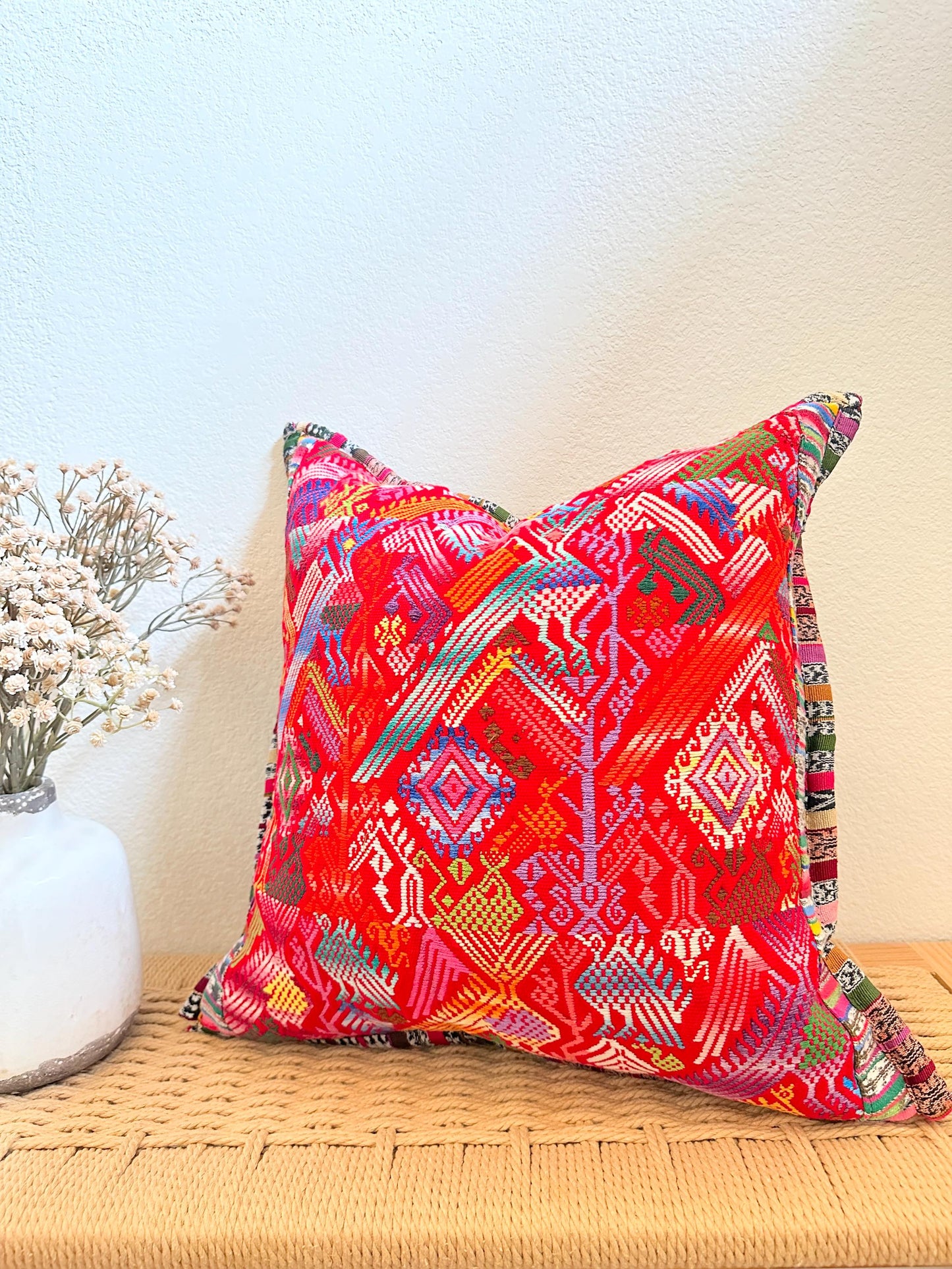 Huipil Pillow Cover from Nebaj Quiche