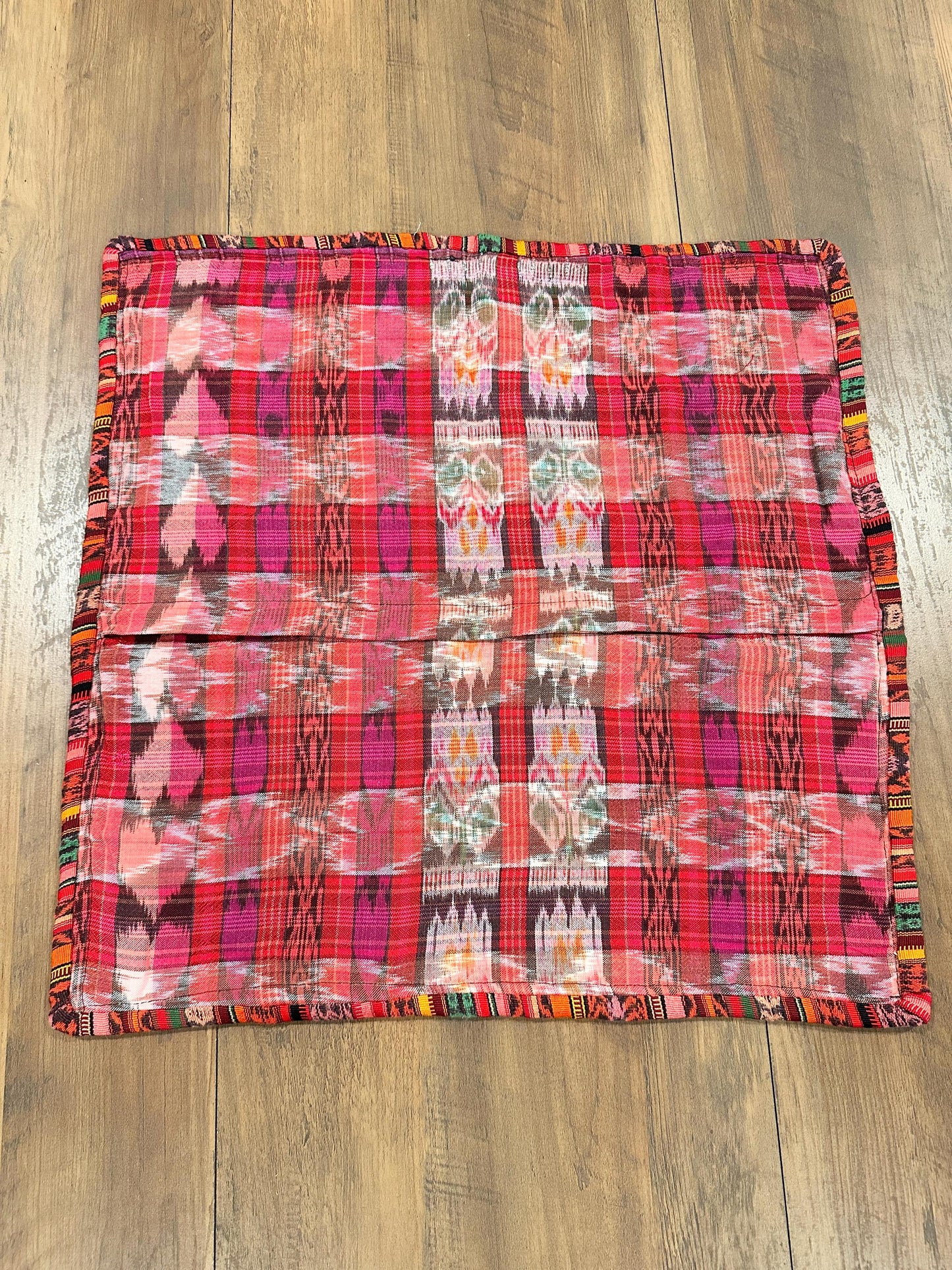 Huipil Pillow Cover From Guatemala