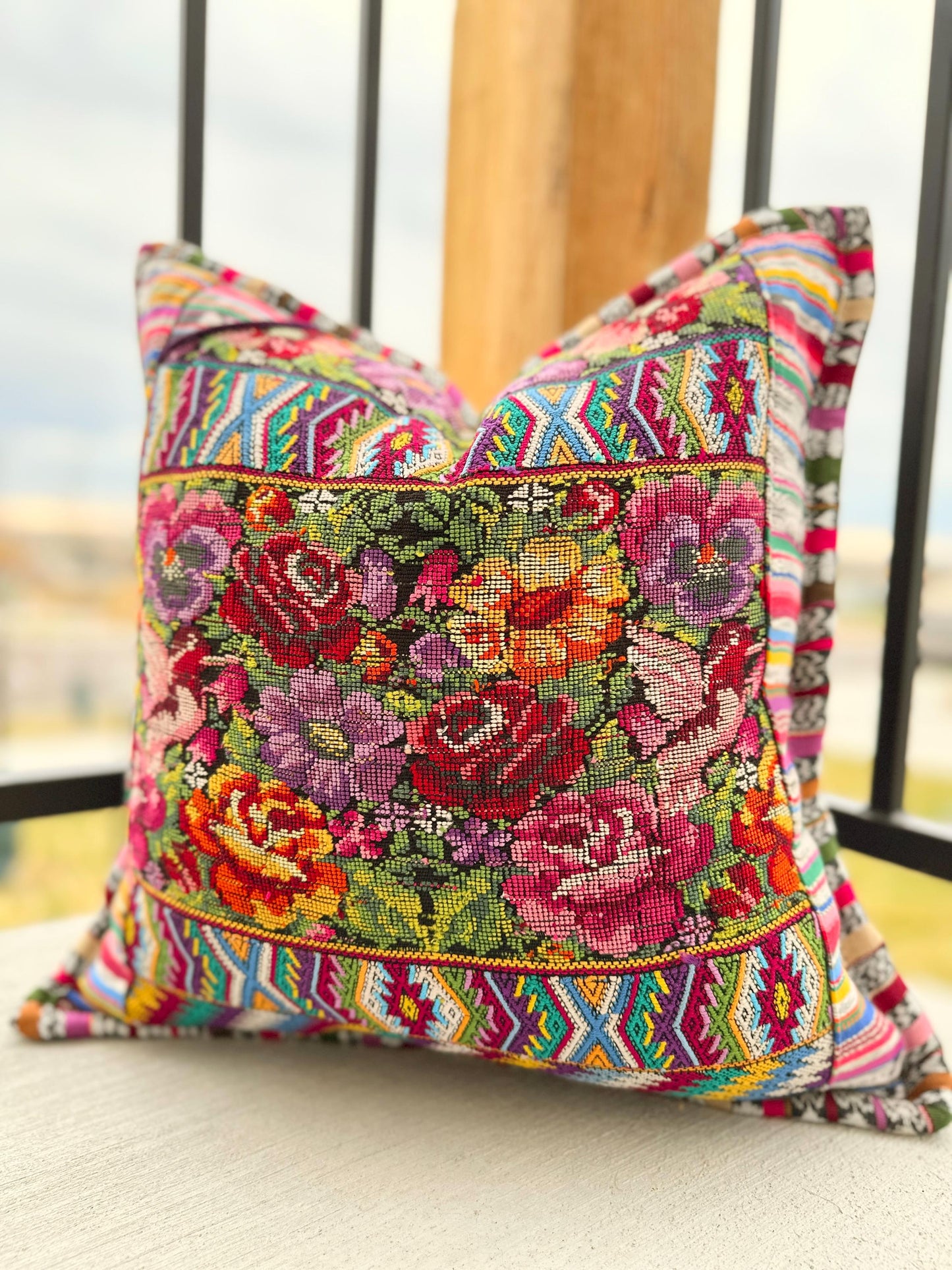 Pillow Cover From San Juan Comalapa