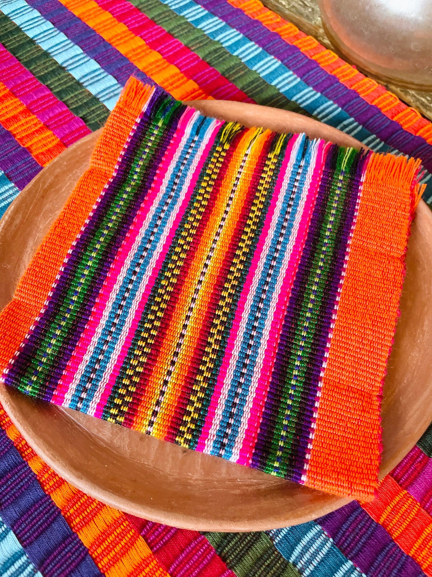 Guatemalan handwoven napkin