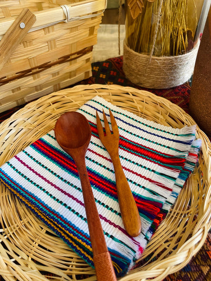 Guatemalan colorful napkins