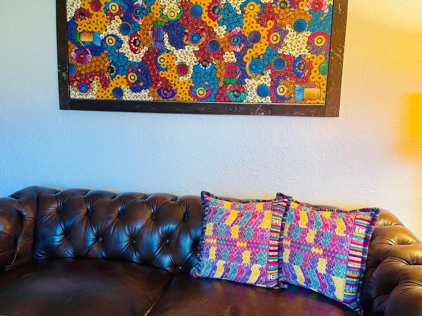 Huipil Pillow Cover from Xela Quetzaltenango