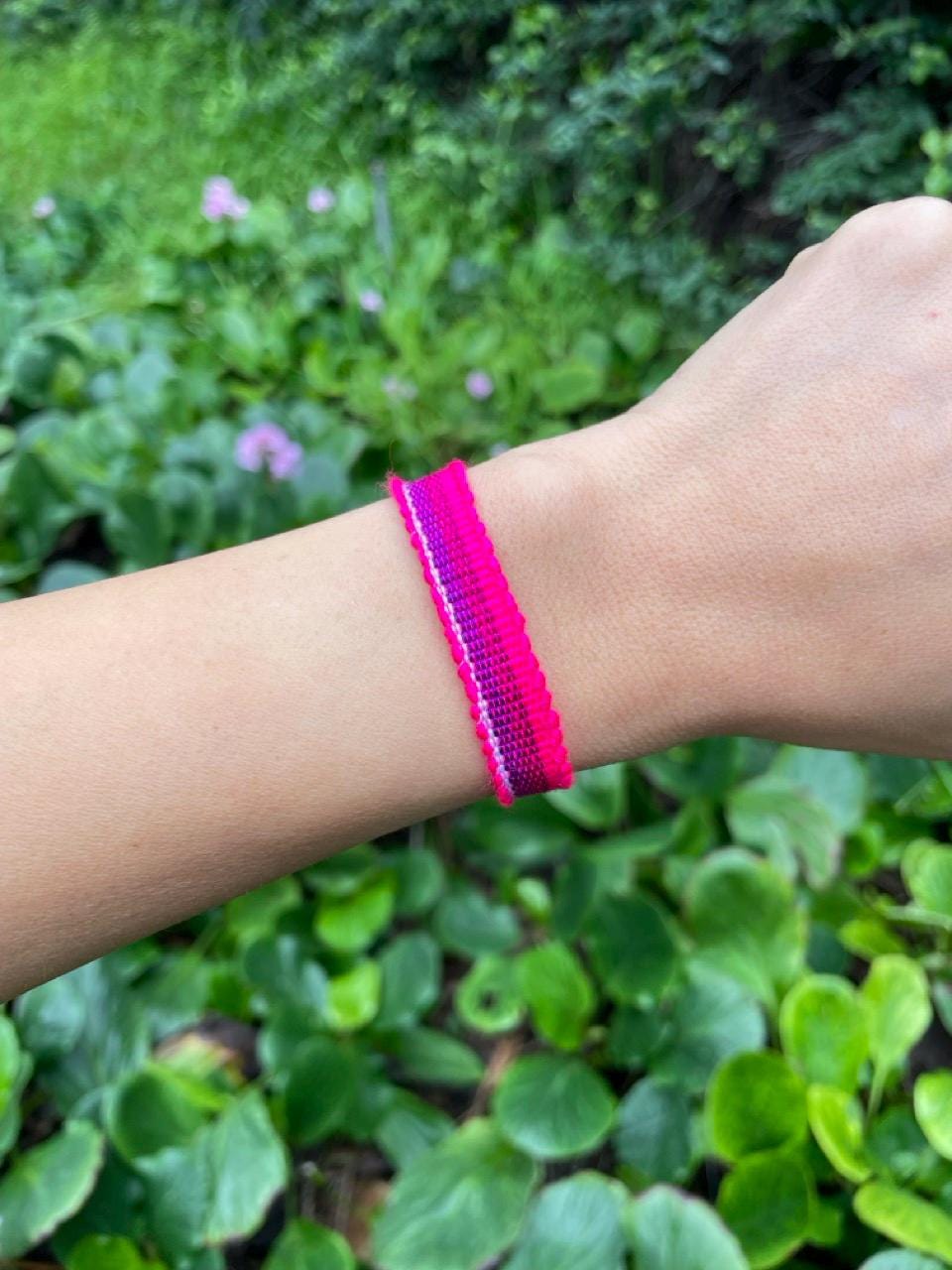 Handmade Guatemalan Textile Bracelet – Handwoven Artisan Friendship Jewelry, Ethical Gift