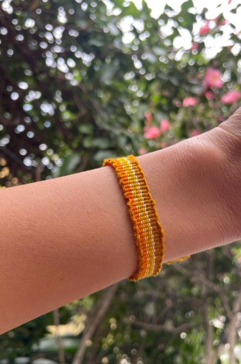 Handmade Guatemalan Textile Bracelet – Handwoven Artisan Friendship Jewelry, Ethical Gift
