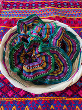 Load image into Gallery viewer, Guatemalan Textile Scrunchies, Colorful Hair Ties