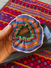 Load image into Gallery viewer, Guatemalan Textile Scrunchies, Colorful Hair Ties