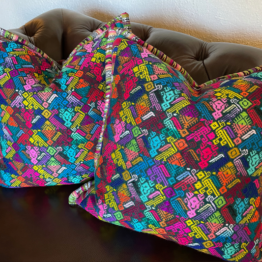 Guatemalan Pillow Covers from Huehuetenango
