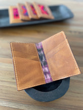Load image into Gallery viewer, Guatemalan Authentic Leather/Huipil Card Holders