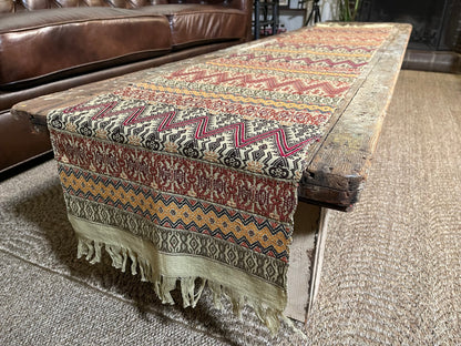 Guatemalan Handwoven Table Runners- Beiges