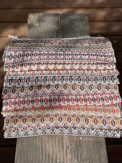 Guatemalan Handwoven Table Runners- Whites