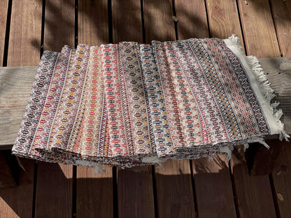 Guatemalan Handwoven Table Runners- Whites