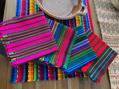 Guatemalan handwoven napkin