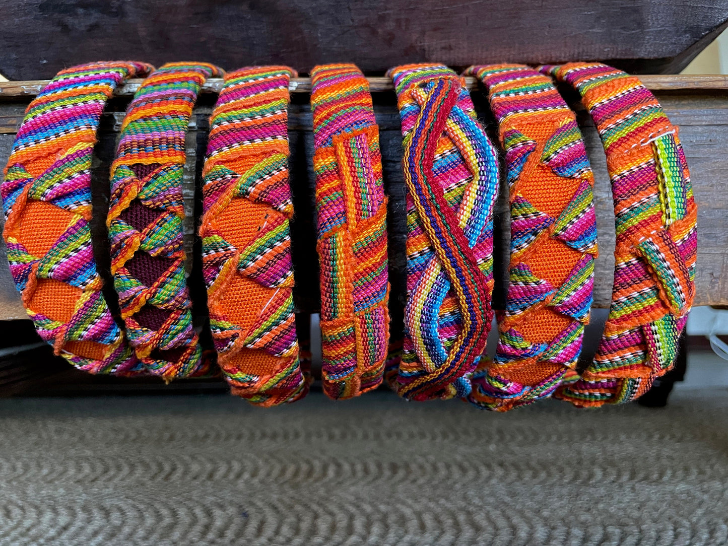 Guatemalan colorful headbands