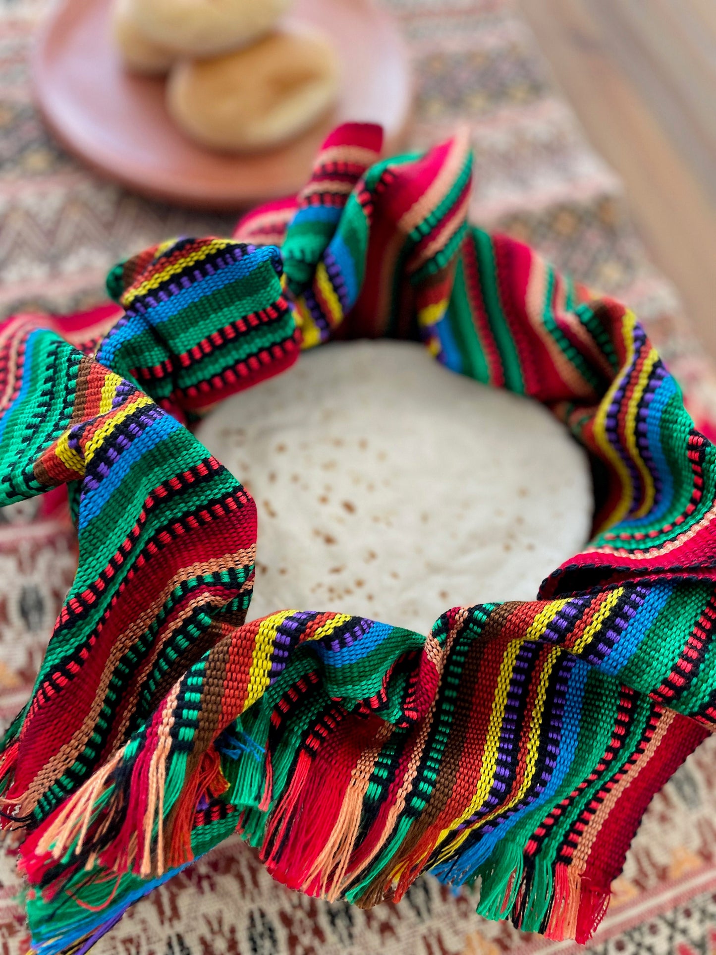 Handwoven tortilla wraps