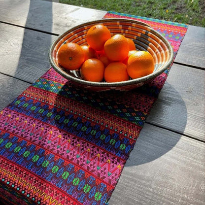 Guatemalan Handwoven Table Runners- Burgundys