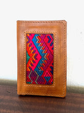 Load image into Gallery viewer, Guatemalan Authentic Leather/Huipil Card Holders