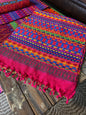 Guatemalan Handwoven Table Runners- Fuchsias