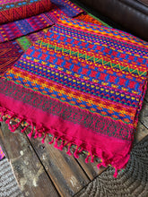 Load image into Gallery viewer, Guatemalan Handwoven Table Runners- Fuchsias