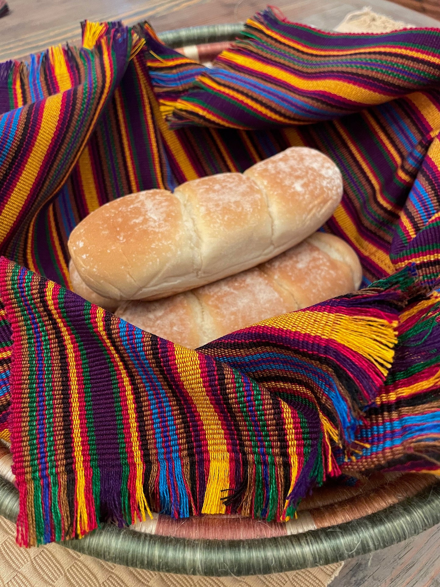 Handwoven tortilla wraps