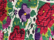 Load image into Gallery viewer, Guatemalan Huipil cosmetic pouch from Tecpan