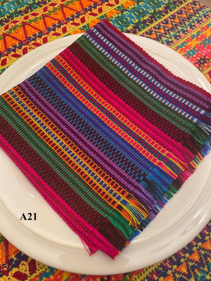 Guatemalan handwoven napkin