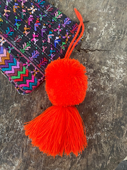 Guatemalan Colorful Pom-poms/Charms