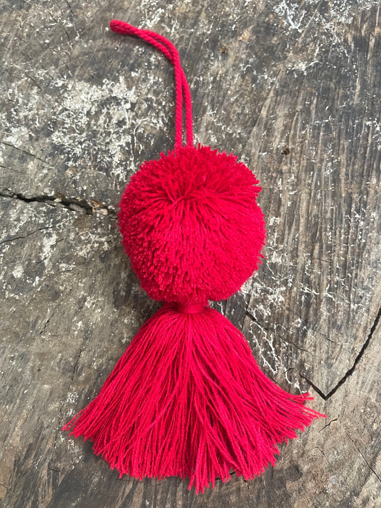 Guatemalan Colorful Pom-poms/Charms