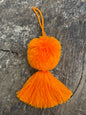 Guatemalan Colorful Pom-poms/Charms