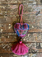 Guatemalan Heart Tassel Pom Pom