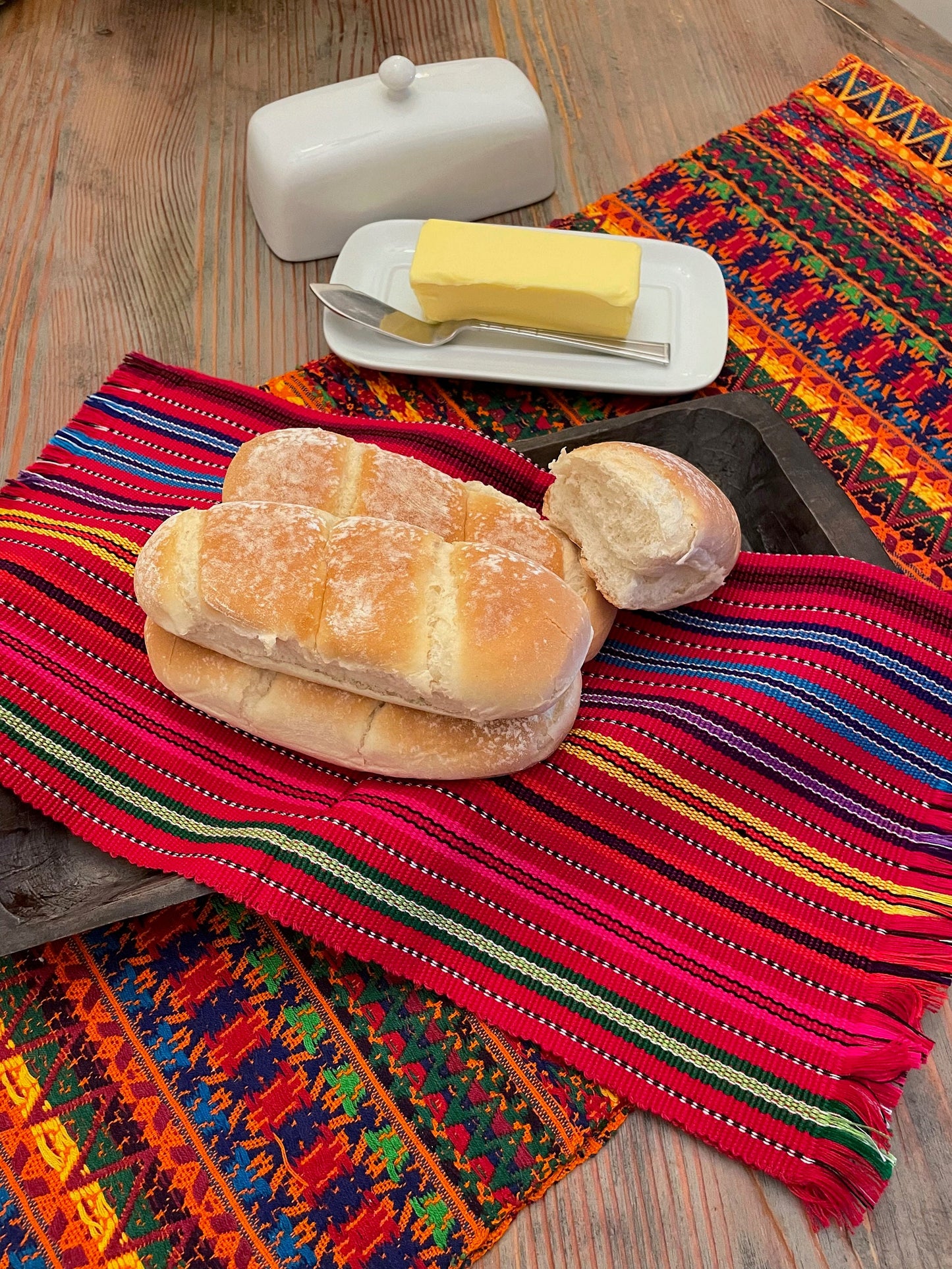 Handwoven tortilla wraps