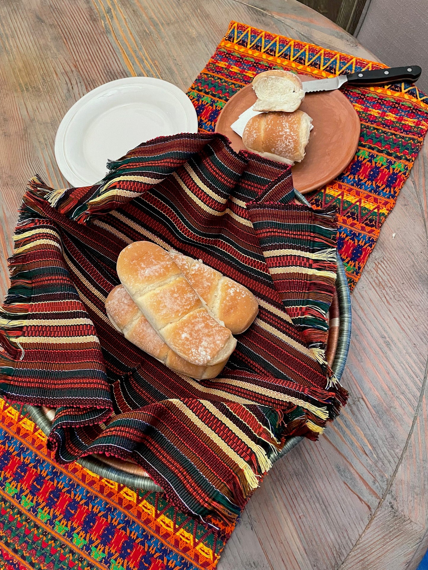 Handwoven tortilla wraps