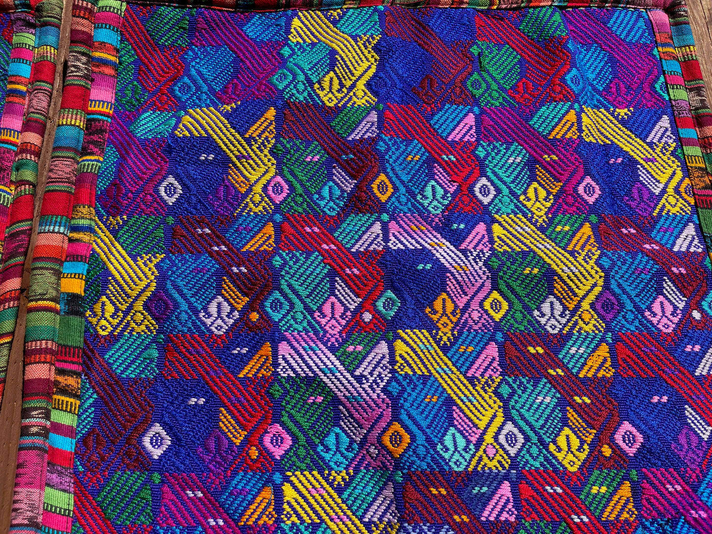 Guatemalan Huipil pillow covers from Concepcion Chiquirichapa