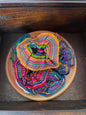 Guatemalan Textile Scrunchies, Colorful Hair Ties