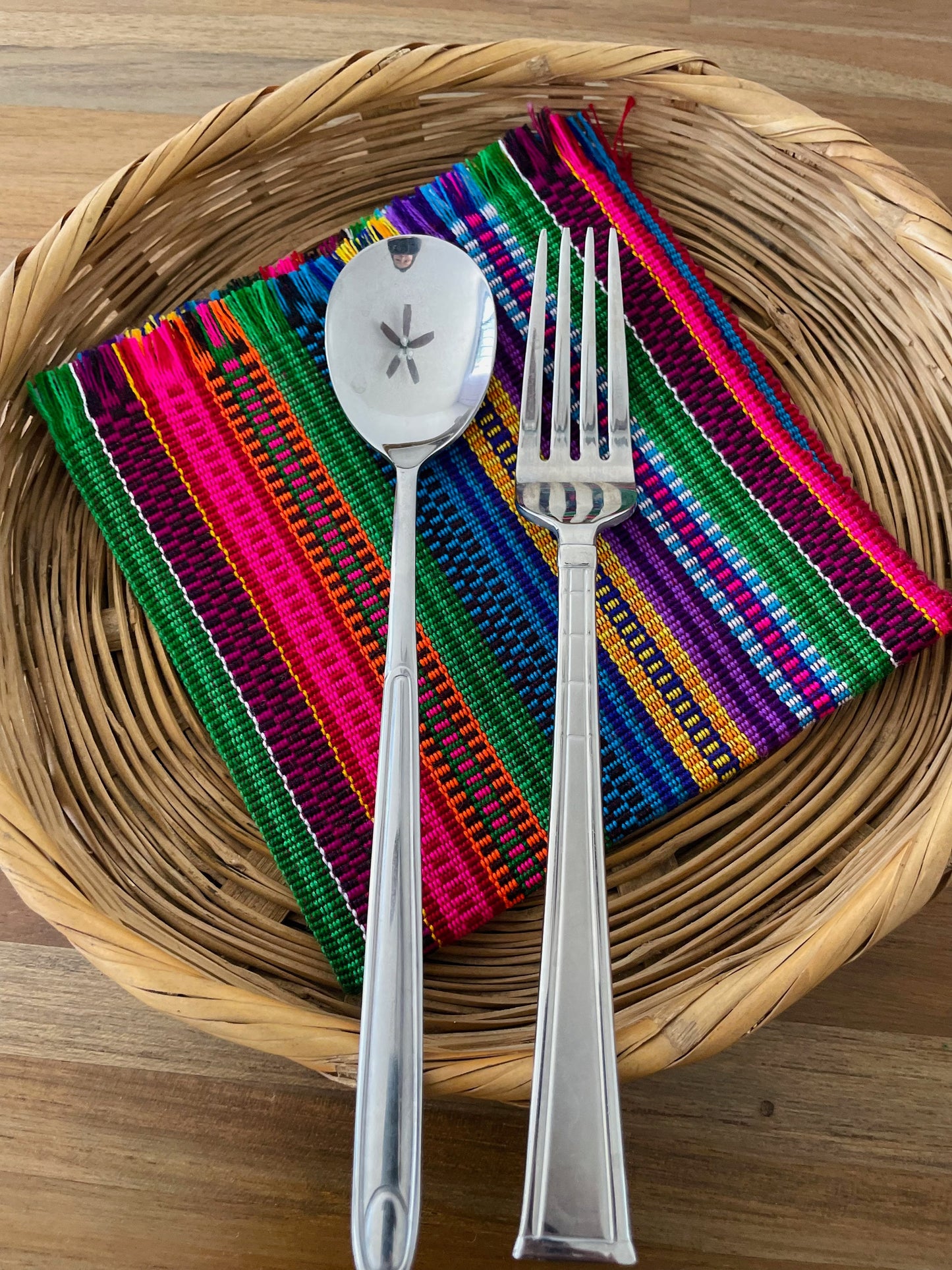 Guatemalan handwoven napkin