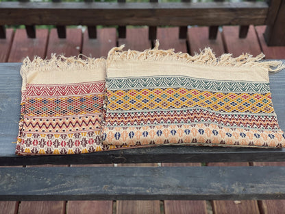 Guatemalan Handwoven Table Runners- Beiges