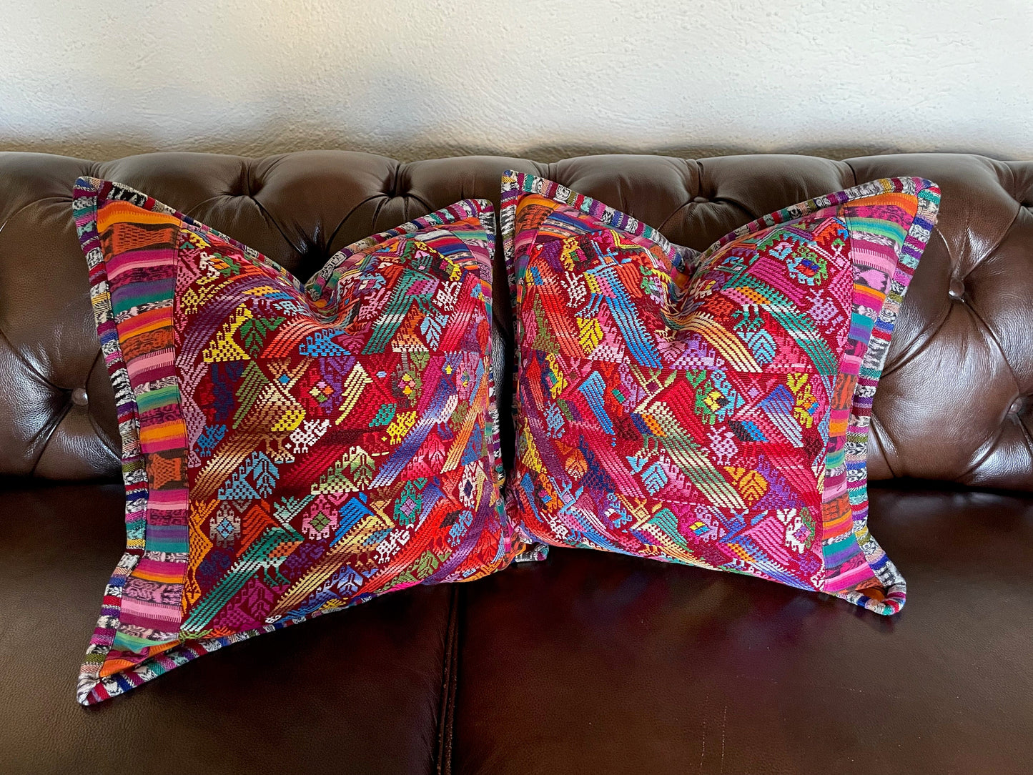 Huipil Pillow Covers from Huehuetenango
