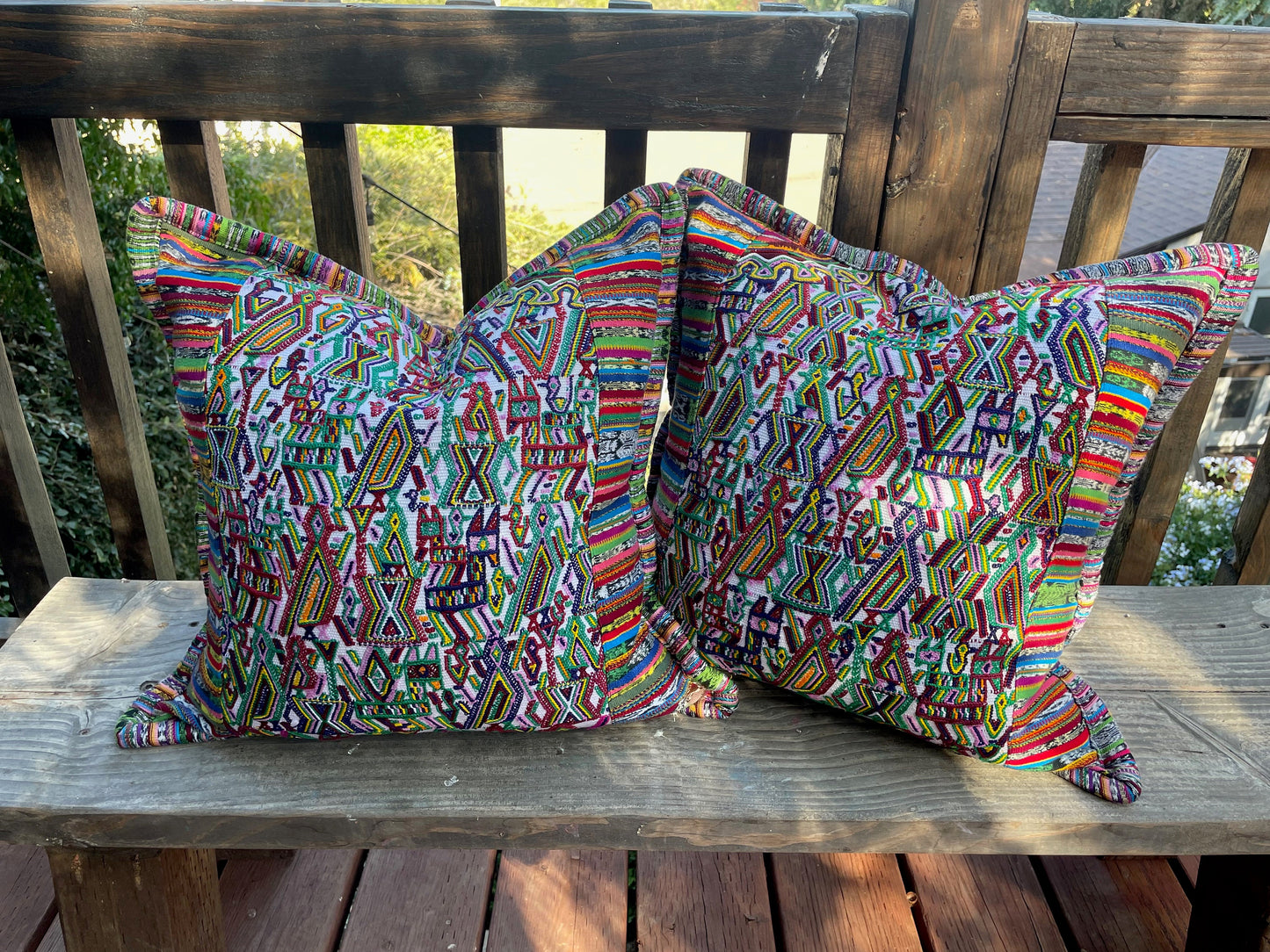 Huipil Pillow Covers from Nebaj Quiche